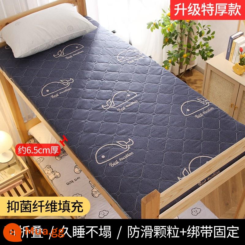 Nệm ký túc xá đệm sinh viên chăn đơn có thể gập lại tatami thảm xốp cho thuê đặc biệt thảm ngủ mùa hè - Nâng Cấp Cực Dày - Whale