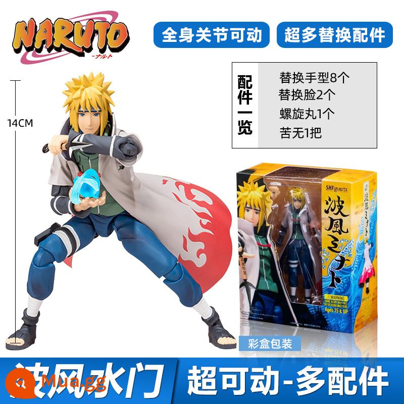 SHF Naruto Movable Uzumaki Naruto Chế Độ Bất Tử Thế Hệ Thứ 3 Mô Hình Toàn Thân Mô Hình Búp Bê Đồ Chơi Vật Trang Trí - Cửa sóng phong thủy di động