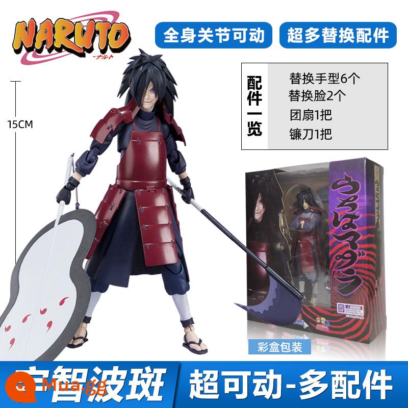 SHF Naruto Uchiha Sasuke thực hành thay đổi khuôn mặt mô hình búp bê đồ chơi trang trí món quà sinh nhật bé trai - Có thể di chuyển được Madara