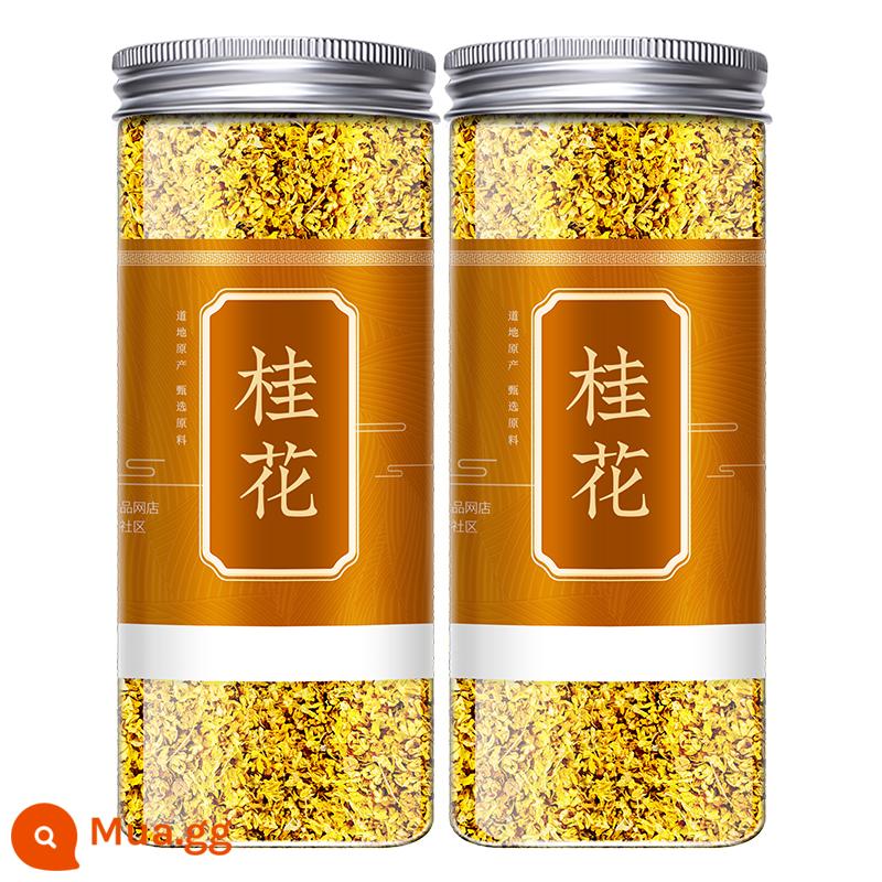 Trà osmanthus tự nhiên osmanthus khô 500g số lượng lớn loại đặc biệt có thể ăn được osmanthus khô tươi Quảng Tây Trà quế khô Quảng Tây - Chai 30g*2 chai