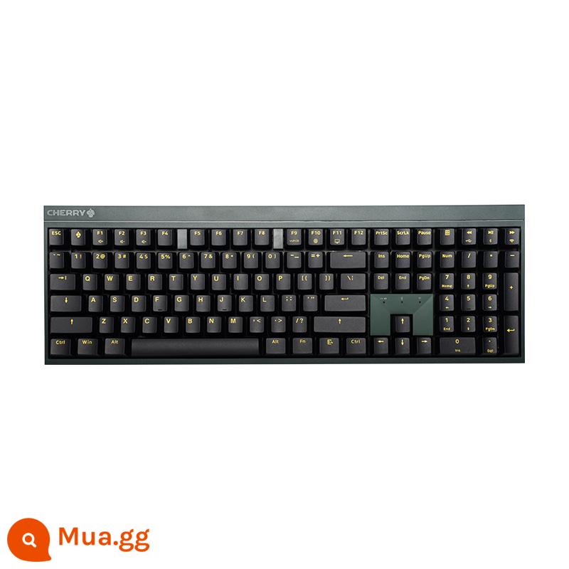 ANH ĐÀO Cherry MX2.0S Bàn Phím Cơ Màu Sắc Quang Điện Thi Đấu Game Không Dây 108 Phím Có Dây Đen Trà Xanh Trục Đỏ - Phiên bản Nighthawk ba chế độ không dây MX 2.0S Kích thước đầy đủ