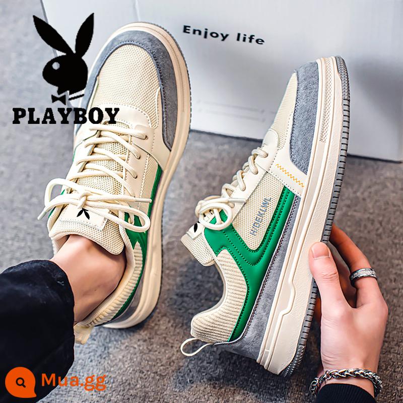 Playboy Làm Việc Nam 2023 Mới Thu Lưới Đế Mềm Bảo Hộ Lao Động Giày Thể Thao Nam Và Giải Trí - 317 xanh [hình ảnh chính]