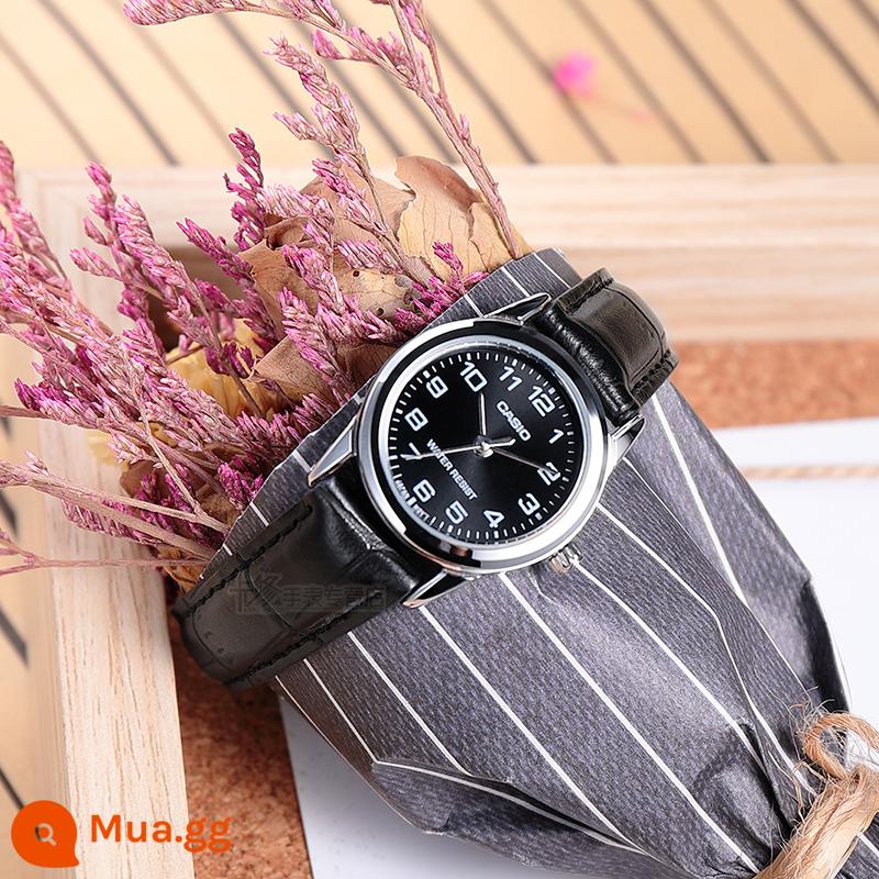 Đồng hồ nữ CASIO 2023 thương hiệu chống nước mới casio nữ thời trang và khí chất đơn giản LTP-V002 - Trung bình LTP-V001L-1B