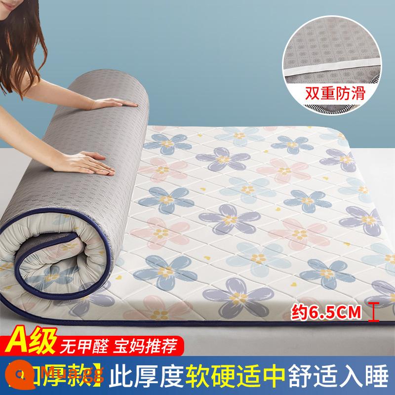 Cho thuê nệm đặc biệt đệm gấp hộ gia đình chiếu tatami nệm ký túc xá sinh viên mùa hè đơn sàn - Hoa Bảy Màu [Phong Cách Kháng Khuẩn Dày Nâng Cấp] 6.5cm