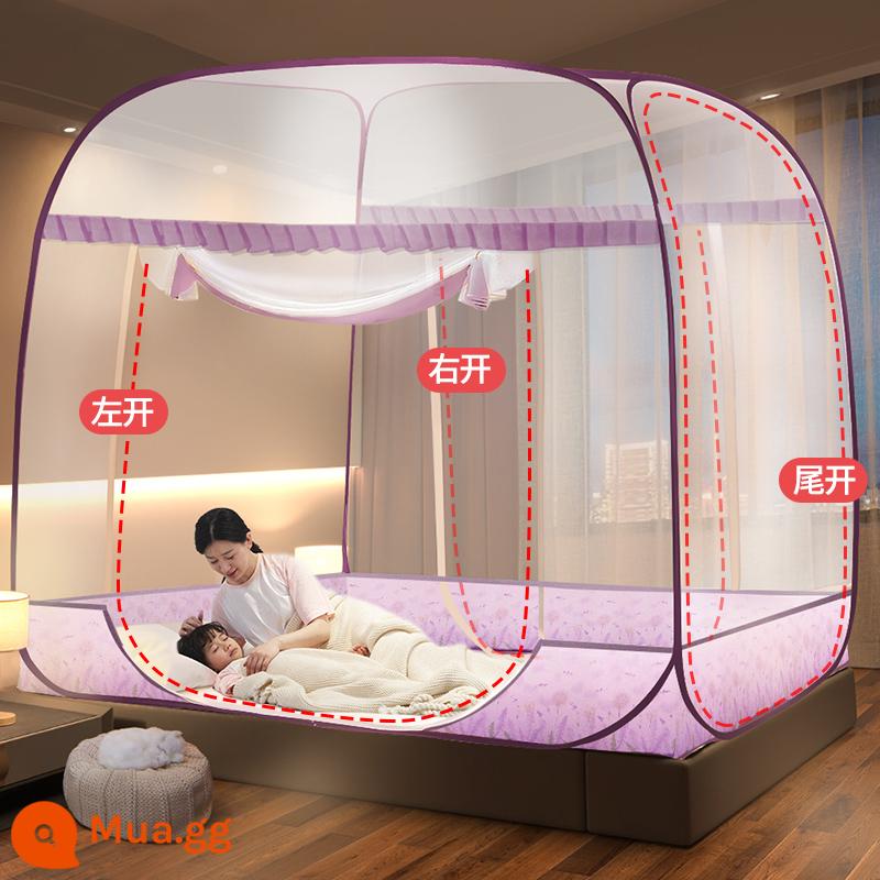 Mùng yurt home 2022 mới chống rơi phòng ngủ trẻ em không cần lắp đặt giường gấp chống ngã cho bé 2023 ww - Bồ công anh [lắp đặt kháng khuẩn và chống rơi, không gian rộng - ba cửa]