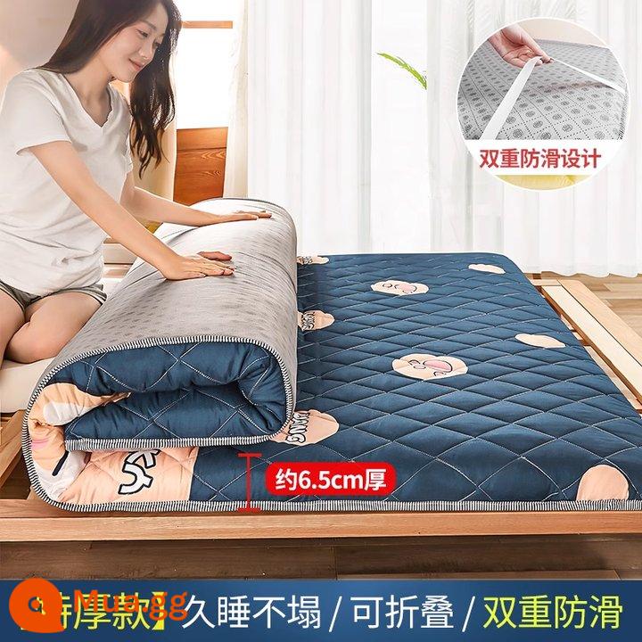 Cho thuê nệm đặc biệt đệm gấp hộ gia đình chiếu tatami nệm ký túc xá sinh viên mùa hè đơn sàn - Corgi [mẫu kháng khuẩn dày nâng cấp] 6.5cm