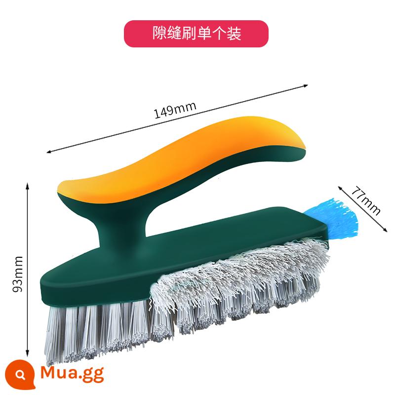 Groove Cleaning Brush Wipe Window Window Công cụ làm sạch cửa nhà nhỏ Cửa nhà và khoảng trống cửa sổ để loại bỏ các góc chết và loại bỏ tro - Bàn chải làm sạch đa chức năng (màu xanh lá cây))