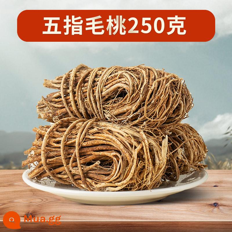 Rễ đào Five Fingers 500g Chính thức Flagship Store Smilax Gorgon Seed Barley Yam Hàng khô Trung Quốc Herbal Soup Nguyên liệu - Đào ngũ ngón (rễ) 250g