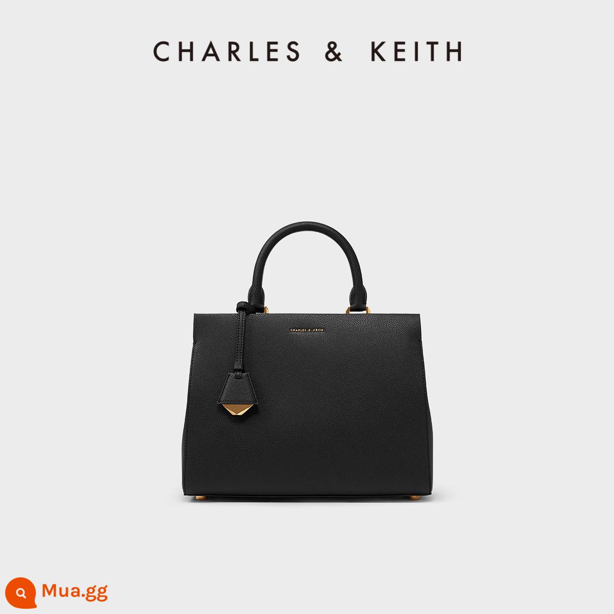 [Quà tặng ngày của mẹ] Túi xách nữ đeo vai CHARLES&KEITH CK2-50160095-2 - đen đen