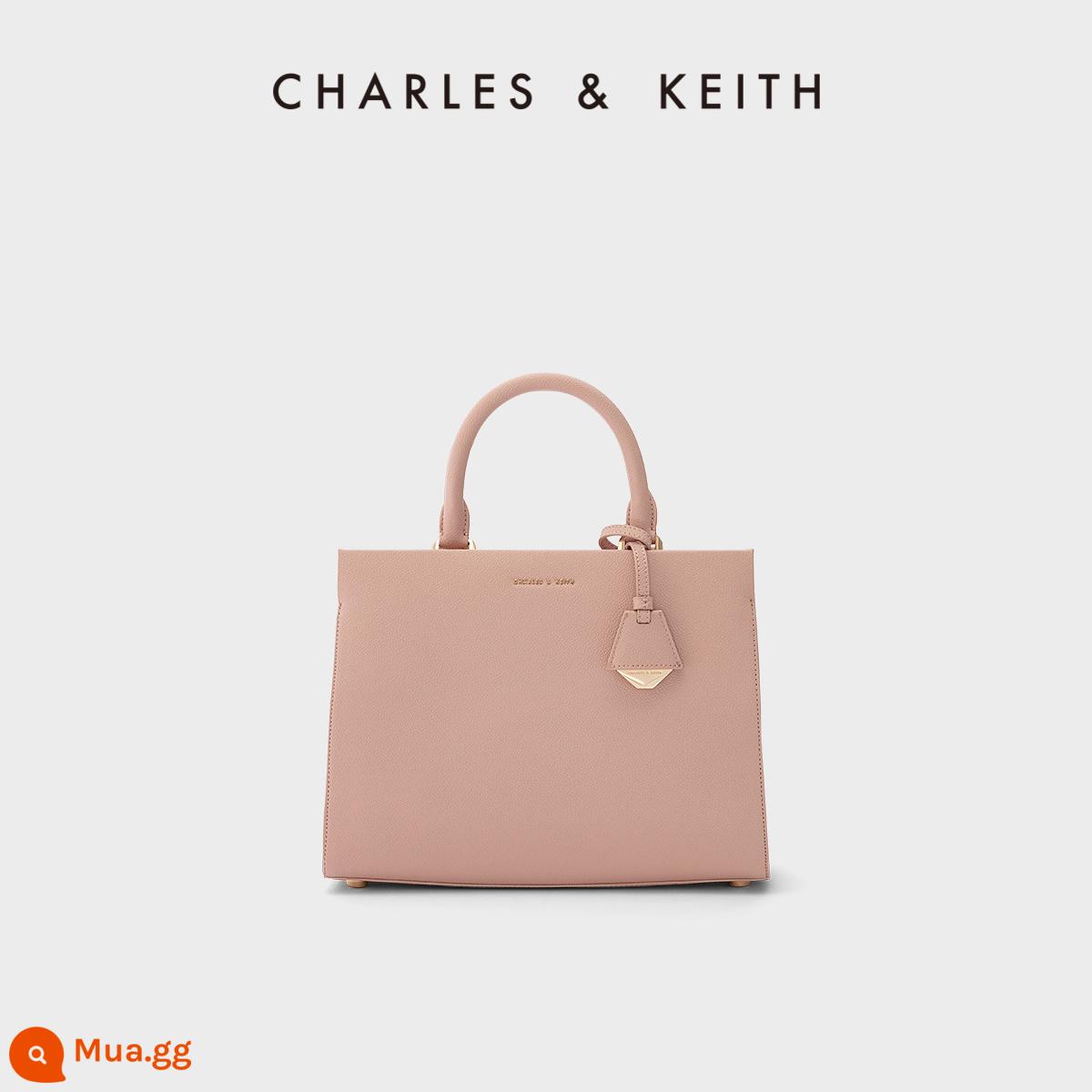 [Quà tặng ngày của mẹ] Túi xách nữ đeo vai CHARLES&KEITH CK2-50160095-2 - CK2-50160090-1 MÀU ĐỎ đỏ nhạt