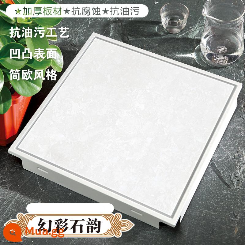 Baking sơn tích hợp trần nhôm Gusset 300x600 Phòng khách Nhà bếp Trang điểm Phòng trang điểm Vật liệu tự cài đặt - Vần đá giao hưởng đỏ hồng 07D High Side