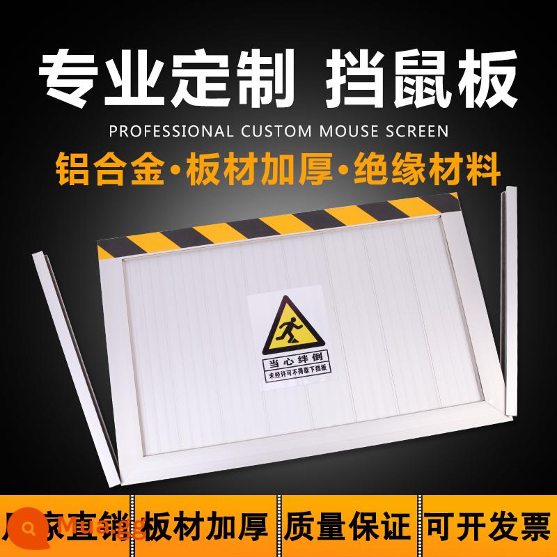 Bảng chuột hợp kim nhôm chống chuột bảng khối cửa miễn phí đấm phân phối điện phòng phân phối chuột bảng phân phối điện phòng nhà bếp kho chuột bảng - Tùy chỉnh Chiều rộng (70-80cm) Chiều cao 40cm Độ dày 25 mm (vui lòng lưu ý kích thước thực tế)