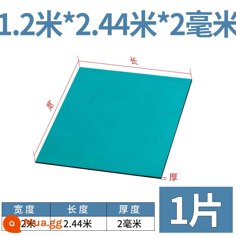 Thảm trải bàn chống tĩnh điện bàn làm việc cao su sửa chữa thảm nhựa tĩnh đệm da bàn thí nghiệm thảm cao su chịu nhiệt độ cao - 1,2m*2,44m*2mm