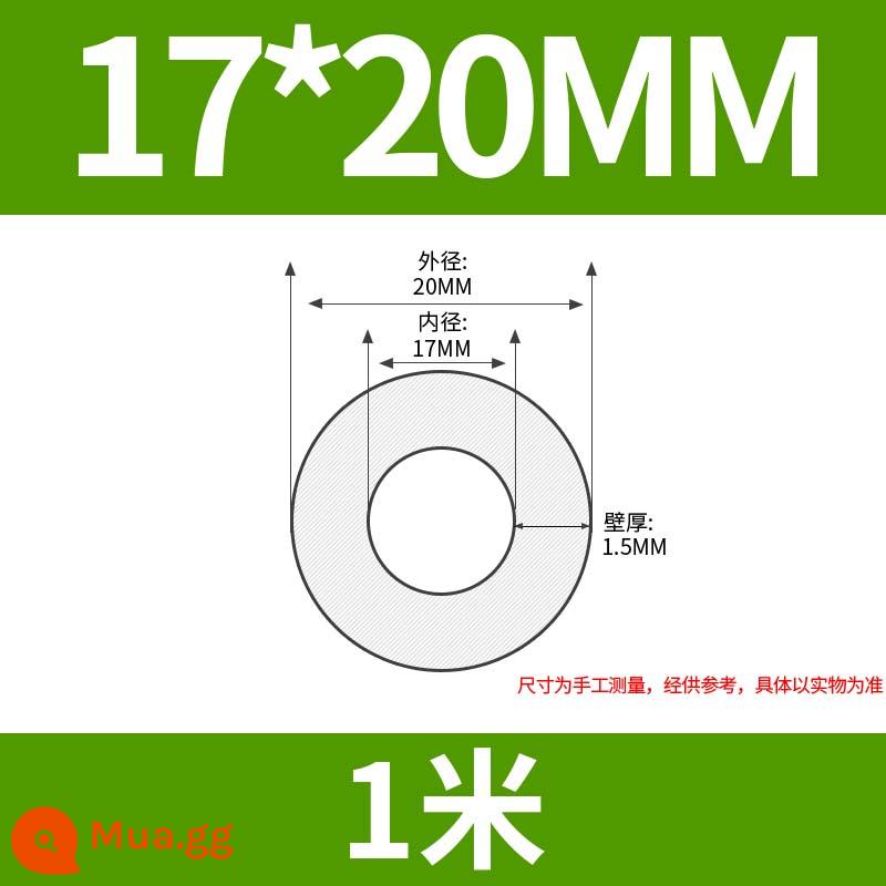 Ống Teflon PFA FEP F46 4/6/8/10 Ống PTFE trong suốt Ống Teflon PTFE - 17*20mm