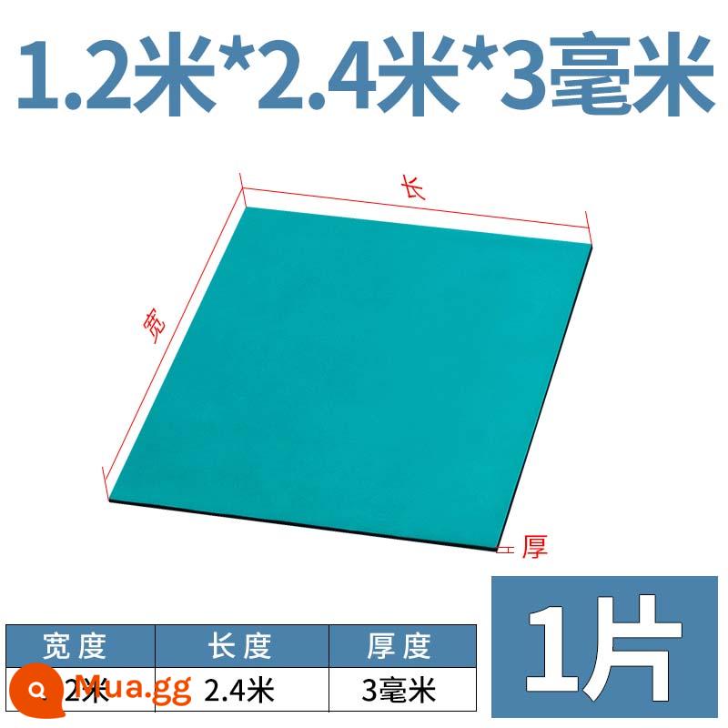 Thảm trải bàn chống tĩnh điện bàn làm việc cao su sửa chữa thảm nhựa tĩnh đệm da bàn thí nghiệm thảm cao su chịu nhiệt độ cao - 1,2m * 2,4m * 3 mm