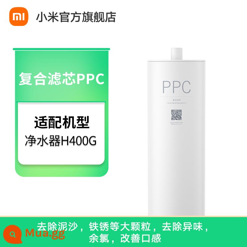 Công cụ lọc bộ lọc nước Xiaomi Phần tử bộ lọc đầy đủ PP Cotton Kiến hoạt động carbon trước và phía sau RO thẩm thấu ngược - [Xiaomi H400G]H dòng PPC1