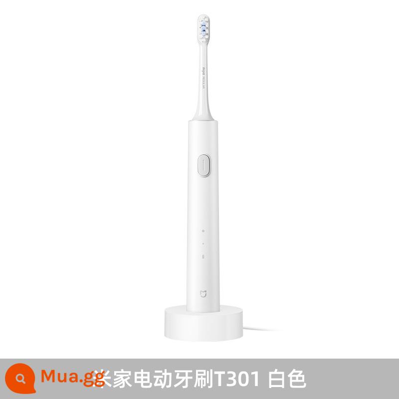 Bàn Chải Đánh Răng Điện Xiaomi Mijia Sonic T301 Hộ Gia Đình Chống Nước Có Thể Sạc Lại Không Dây Tiệc Sinh Viên Cặp Đôi Nam Nữ - T301 màu trắng