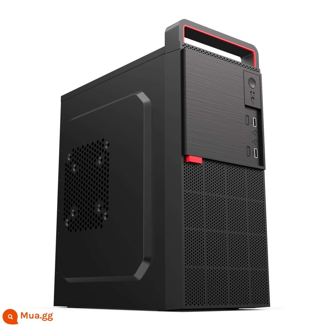 matx lắp ráp máy tính để bàn máy tính mini mini atx máy chủ nhỏ khung cung cấp điện thiết lập tự làm văn phòng kinh doanh máy chủ vỏ - Dương Thiên M3-Đen