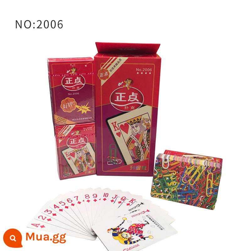 Bộ bài poker đúng giờ FCL 100 đôi 8845 nhà máy bán hàng trực tiếp chính hãng dày phòng cờ vua và bài với giá sỉ rẻ - Đúng giờ số 2006