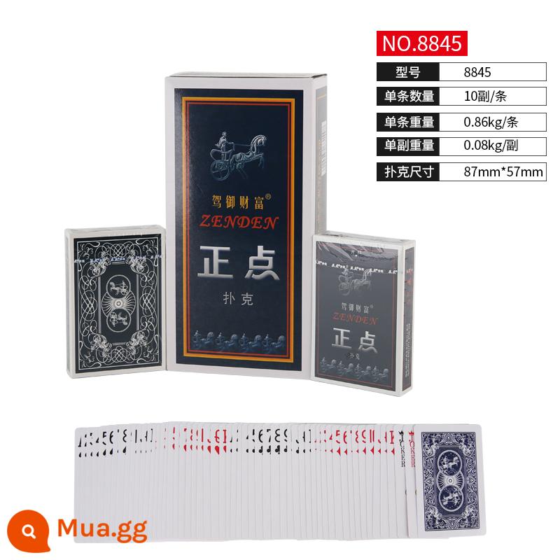 Bộ bài poker đúng giờ FCL 100 đôi 8845 nhà máy bán hàng trực tiếp chính hãng dày phòng cờ vua và bài với giá sỉ rẻ - Đúng giờ số 8845