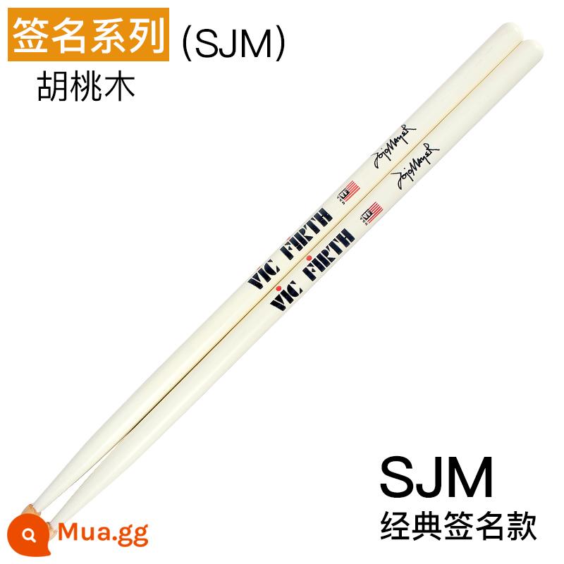 Ban nhạc trống kệ Vic fic firth trống bóng chày 5a 5b 7a jazz trống vf tập thể dục trống Bammer Vic Drum Hammer - Chữ ký cổ điển (SJM)