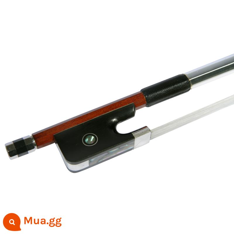 Fengling chính hãng violon cung phụ kiện cello cung cần gỗ gụ gỗ mun nơ tròn tóc đuôi ngựa nơ - 1/8 [Cung vĩ cầm bằng gỗ Sumu]