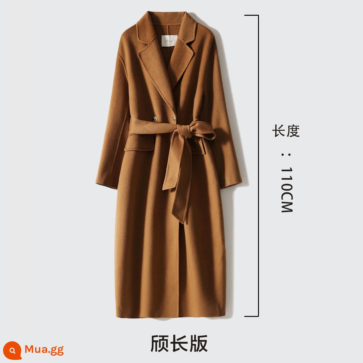 [Dòng cực nặng] Bộ sưu tập 100% hạng nặng 15,5um Tủ quần áo cashmere hoàng gia cùng kiểu dáng - Lạc đà cao cấp [phiên bản cashmere đầy đủ].