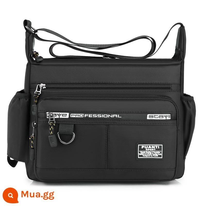 2021 Túi nam mới Mesengers Mesengers Multi -pocket Large -capacity làm gói kinh doanh túi giải trí ngoài trời - [Sức chứa lớn năm lớp]+[YM042 đen]