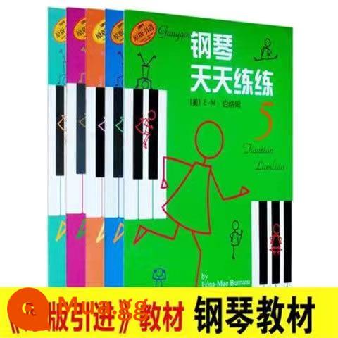 Khuyến mại đàn piano trẻ em Hanon tăng giảm âm lượng Baier cho trẻ mới bắt đầu học đàn piano bài tập cơ bản - Tập piano mỗi ngày từ 1-5 ngày + nhận sổ tay không dây