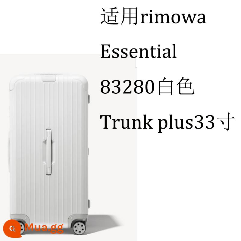 Thích hợp cho tay áo bảo vệ Rimowa cốp xe plus31 inch 33 inch rimowa hành lý bao đựng thiết yếu - Trunk Plus 33 inch 83280/nắp hộp kiểu góc trắng siêu kín