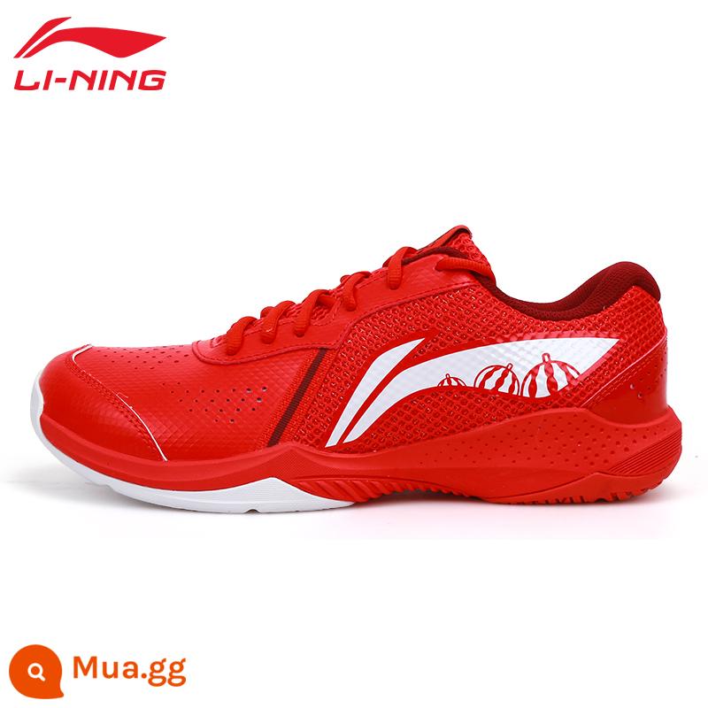 Giày cầu lông Li Ning chính hãng Thunder LITE giày nam và nữ mùa hè thoáng khí hấp thụ sốc giày thể thao chuyên nghiệp giày luyện tập siêu nhẹ - Trung Quốc đỏ