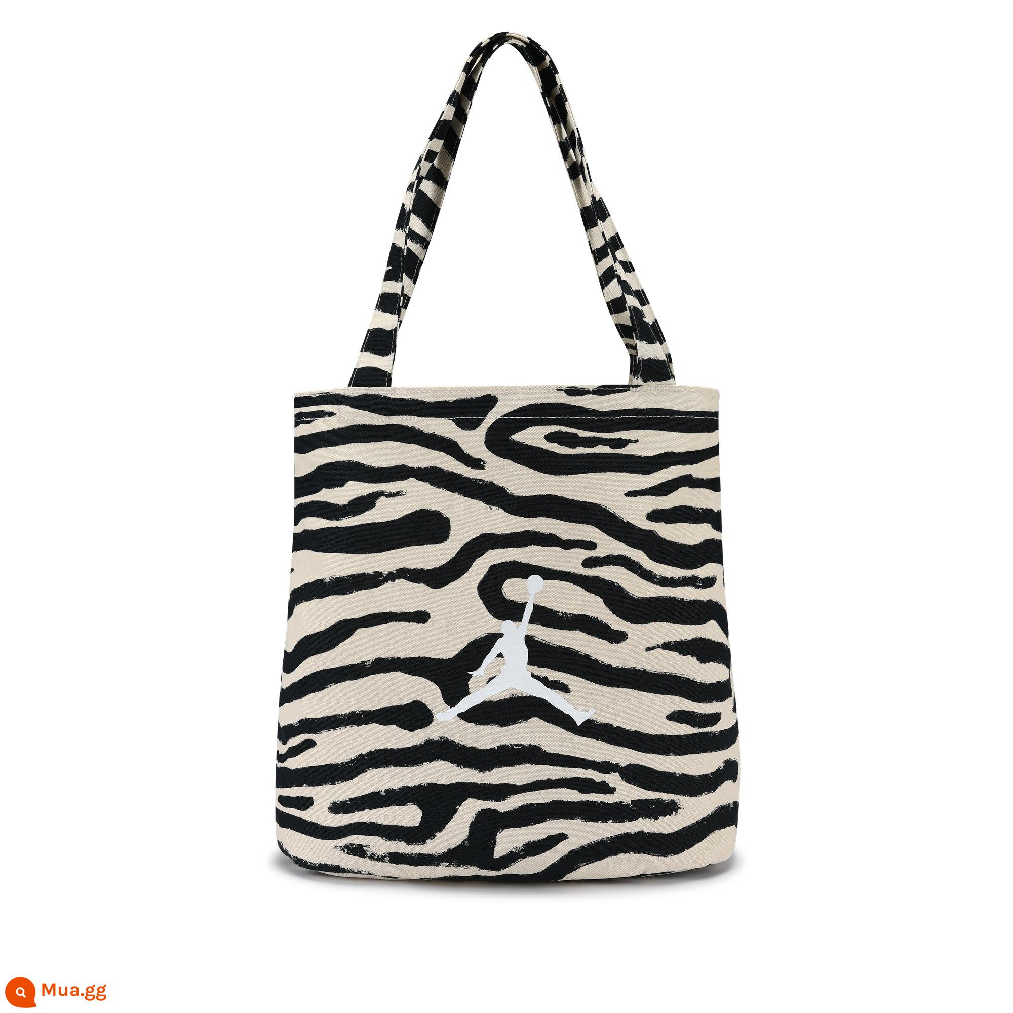 Túi Đeo Vai Nike Nữ Chính Hãng Nike AJ Striped Zebra Print Túi Tote Dung Tích Lớn DX7177-219 - DX7177-219