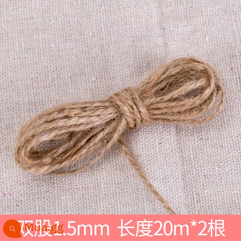 Tòa nhà Bàn cát mô hình vật liệu DIY DIY Handmade Cheas - Đôi 1.5MM đường kính 20 mét * 2 miếng