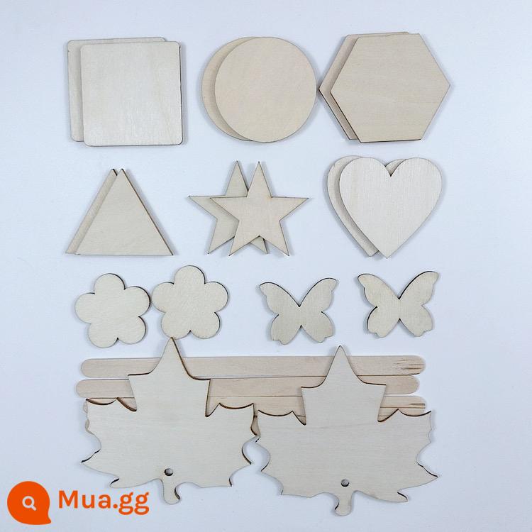 Dây buộc công cụ hình học áp tấm chữ G kẹp chỉ kim handmade tự làm chất liệu gói học sinh bộ màu chàm bùn - Một bộ hoàn chỉnh các tấm áp suất nhỏ (đường kính khoảng 5cm)