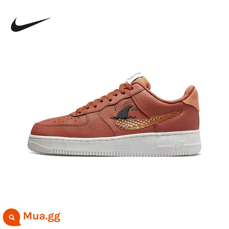 Giày Nike Nam Nike Air Force 1 AF1 Dark Orange Shark Ankle Air Force One Sneakers DM0117-800 - DM0117-800