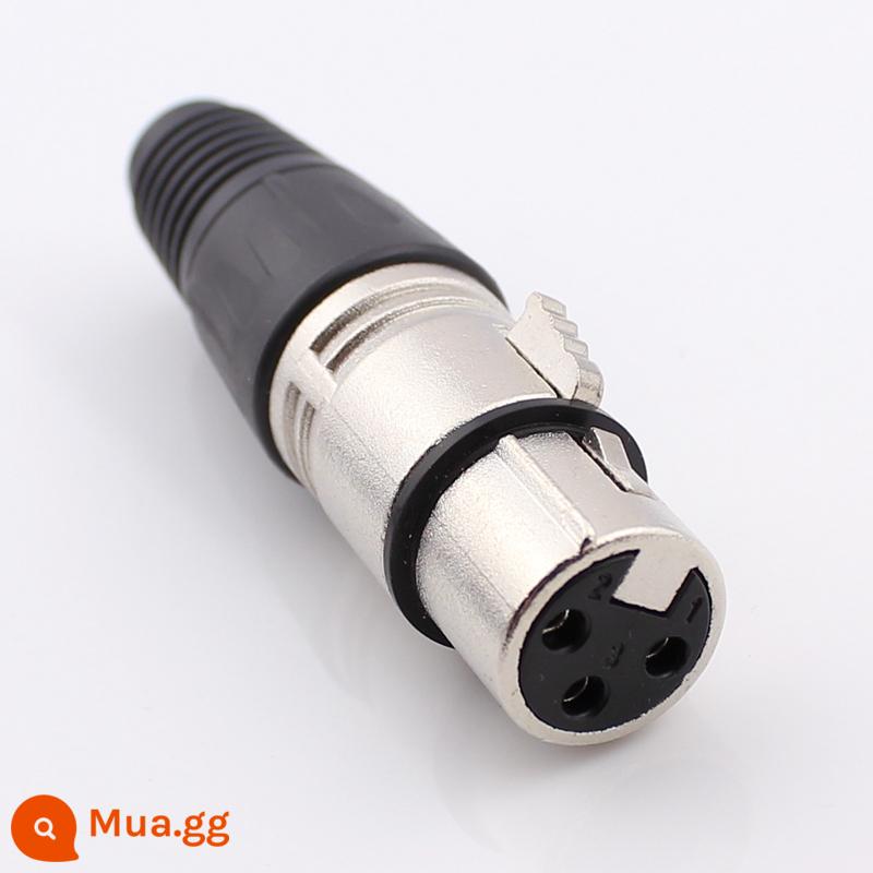 Vòi cắm thẻ nam 3 chân XLR của Thụy Sĩ Đầu cắm micro XLR nam 3 chân XLR nam và nữ 3 chân - tiêu đề nữ độc thân