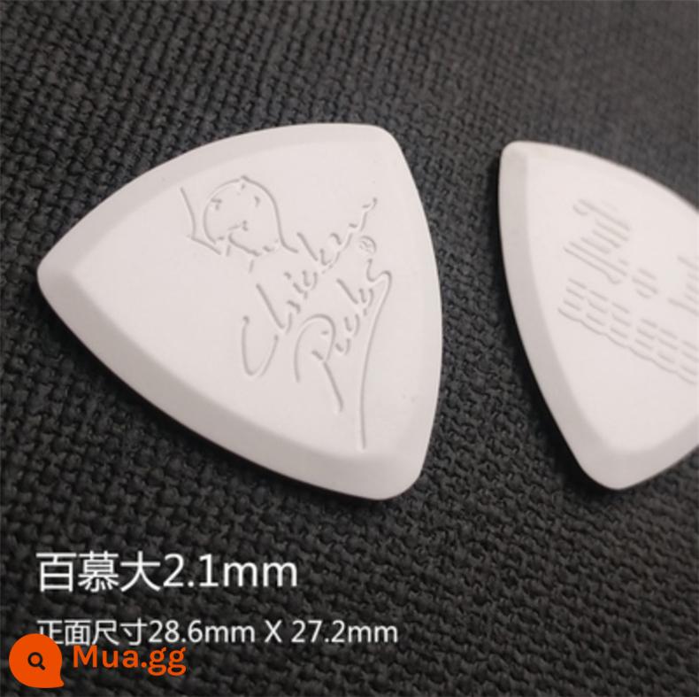 Dutch ChickenPicks ăn thịt gà chọn âm sắc bằng tay để tăng tốc độ chơi nhạc jazz chống mài mòn chọn guitar điện - Bermuda 2.1mm Bermuda III