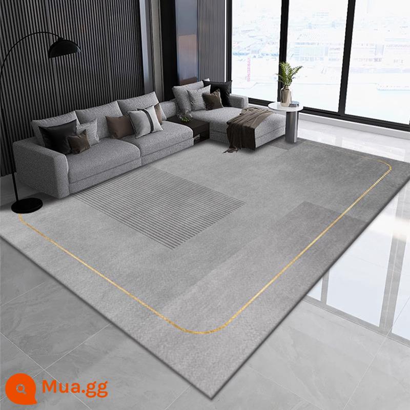 Thảm Phòng Khách 2023 Mới Sofa Bàn Chăn Ánh Sáng Cao Cấp Sang Trọng Sàn Full Shop Phòng Ngủ Đầu Giường Chăn Không Giặt - BO-745