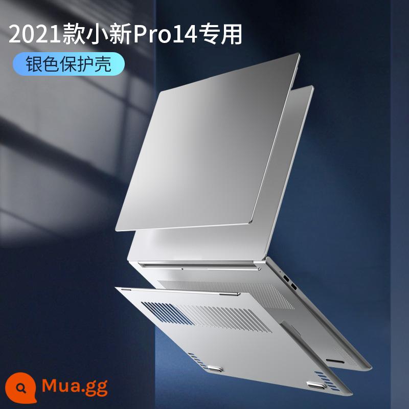 Thích hợp cho 2023 Vỏ bảo vệ Lenovo Xiaoxin pro14 air15 air14 plus vỏ bảo vệ máy tính pro16 trọn gói nhãn dán vỏ mềm yoga14s 2022 miếng dán phim bảo vệ - Vỏ bảo vệ đặc biệt 2021 Xiaoxin Pro14 - bạc