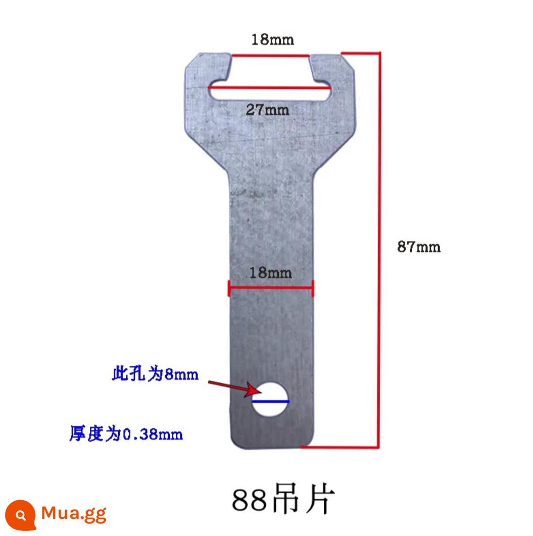 Một bộ phụ kiện hoàn chỉnh dành cho trần tích hợp Thang nâng nhanh Thanh nâng ngắn Thanh cắt thẳng hình tam giác Thang nâng nhanh cực thấp Thang nâng thẳng nhanh - Chiều rộng bên trong 2,6, 50 miếng sắt treo