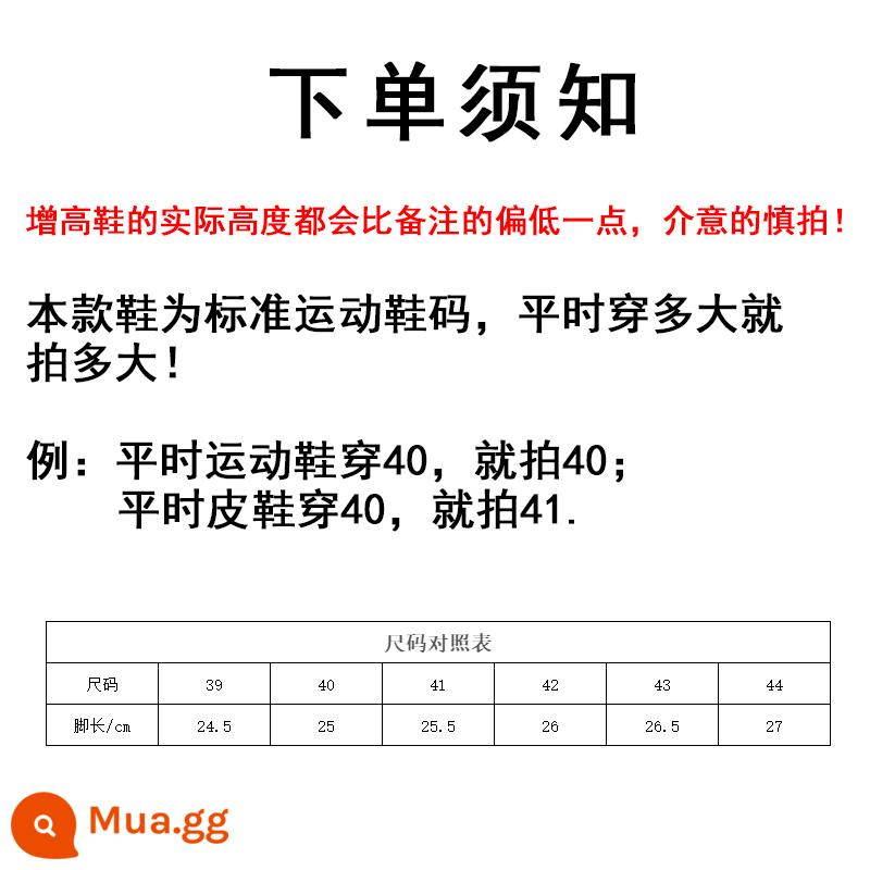 Giày bốt Martin tăng chiều cao bên trong vào mùa thu Giày thể thao cổ cao và giày thể thao giải trí Giày nam mid-top hợp thời trang mùa đông cộng với giày cotton nhung - [Hướng dẫn đặt hàng] [Nhớ chọn size khi đặt hàng] [Cỡ giày thể thao tiêu chuẩn]