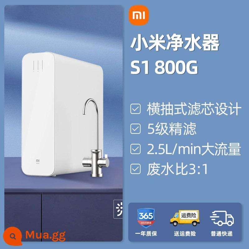 Máy lọc nước Xiaomi 400G Phiên bản nâng cao Nhà bếp RO đảo ngược bộ lọc nước tự chế - Máy lọc nước Xiaomi s1 800g mới khui hộp