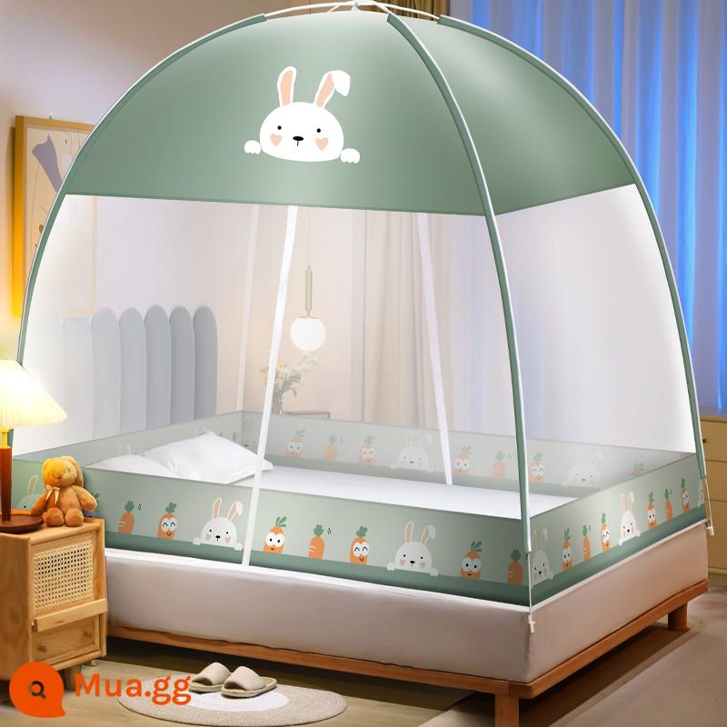 2023 mới không cần lắp đặt yurt home màn chống muỗi đơn giản tài khoản mẫu phòng ngủ trẻ em 2022 lều nhỏ - Robb Rabbit [Mái vải chống bụi] Hạng A Không chứa Formaldehyde do Baoma khuyên dùng