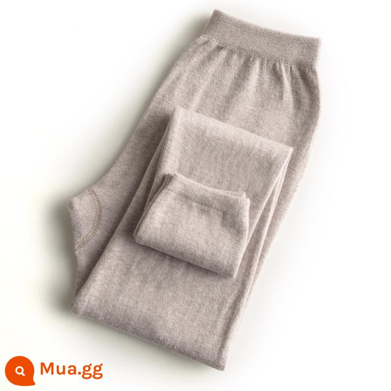 Quần cashmere cho trẻ em Quần len bé trai dày vừa phải Quần lót bé gái Quần ấm vừa và lớn cho trẻ em Quần len trẻ em Quần cotton - Con cái--Lạc đà