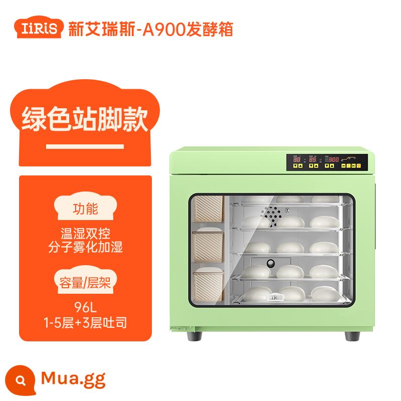 ERIS A800 White Fatty Bakery Bakery Home Thương mại nhỏ hemoton Bread Box Box Box Intelligence - Giá đỡ A900 màu xanh lá cây + 2 chảo nướng có thể nâng cấp với giá 30 nhân dân tệ