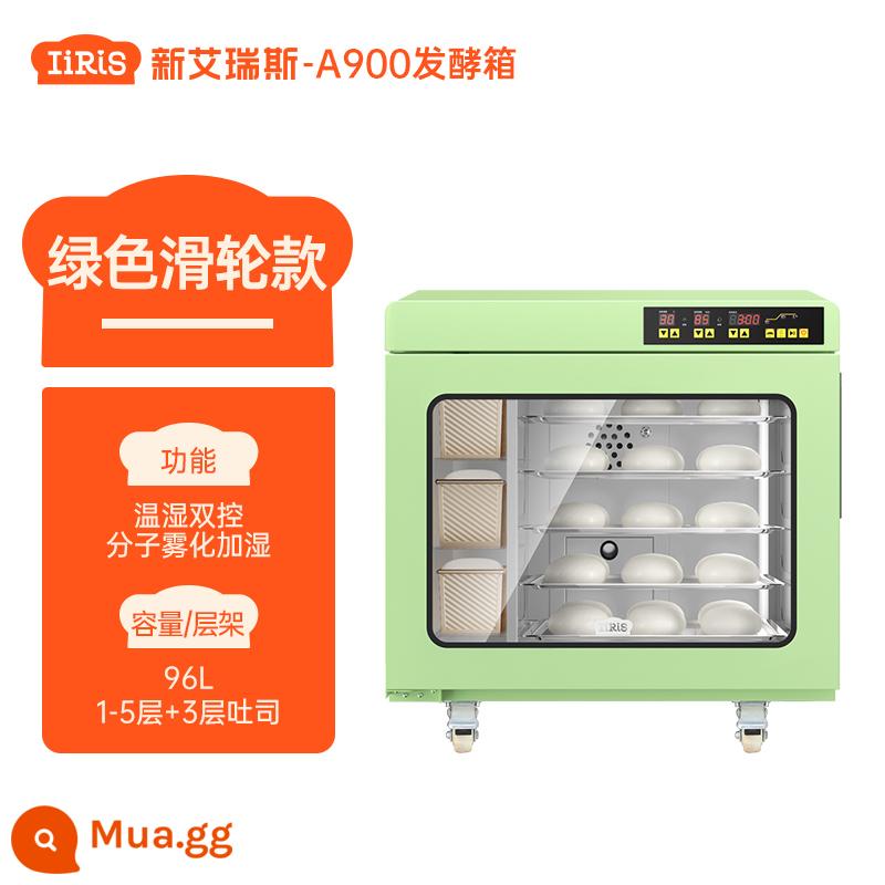 ERIS A800 White Fatty Bakery Bakery Home Thương mại nhỏ hemoton Bread Box Box Box Intelligence - Ròng rọc A900 màu xanh lá cây + 2 chảo nướng có thể nâng cấp với giá 30 nhân dân tệ