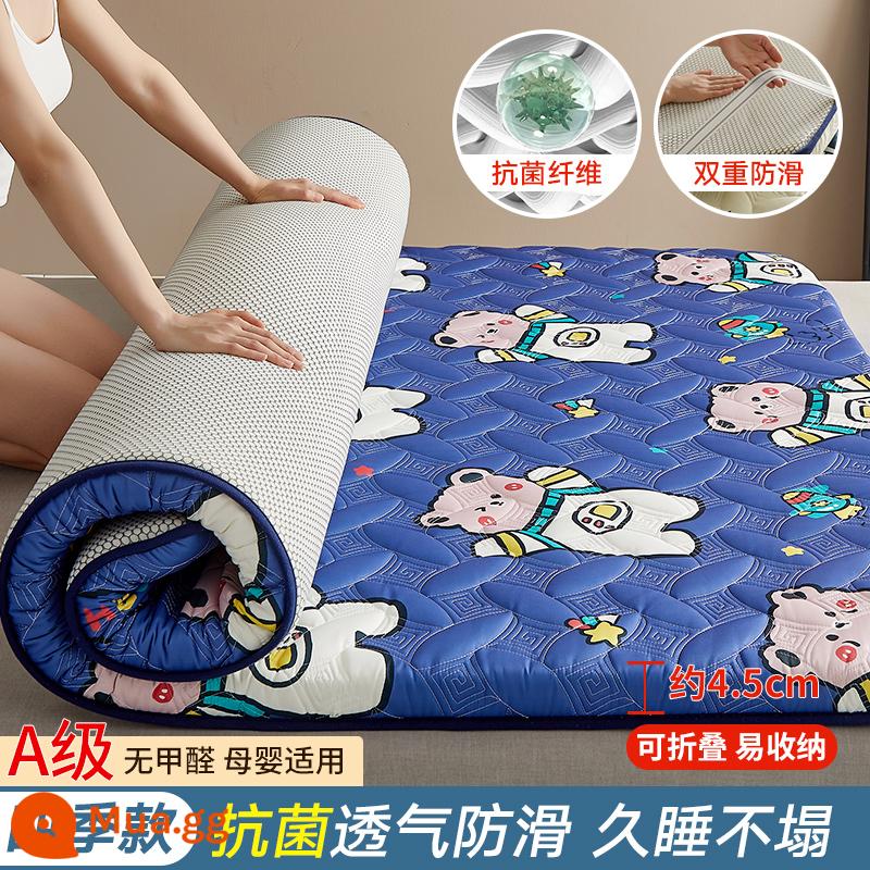 Đệm đệm cho thuê nhà mùa hè đặc biệt ký túc xá sinh viên đơn thảm xốp nệm tatami tầng thảm ngủ - Space Bear [kiểu kháng khuẩn] phù hợp với mọi mùa