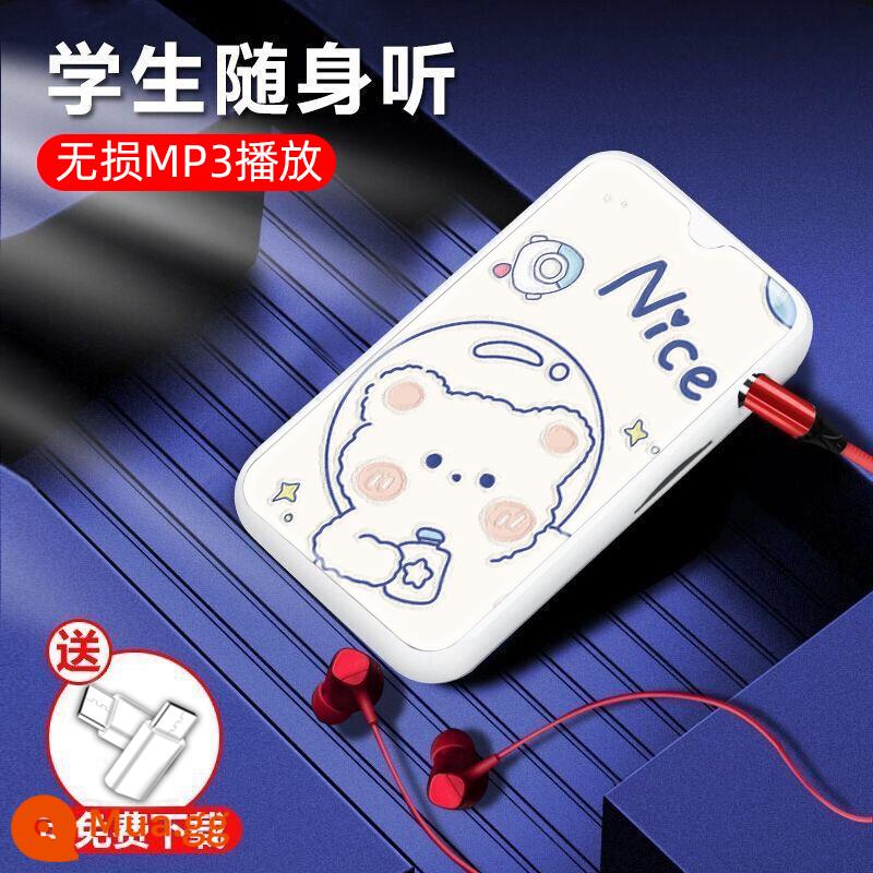 MP3 Walkman học sinh anime nhỏ Naruto Douyin mini P3 nghe nhạc MP3 học sinh Tiếng Anh - ĐẸP