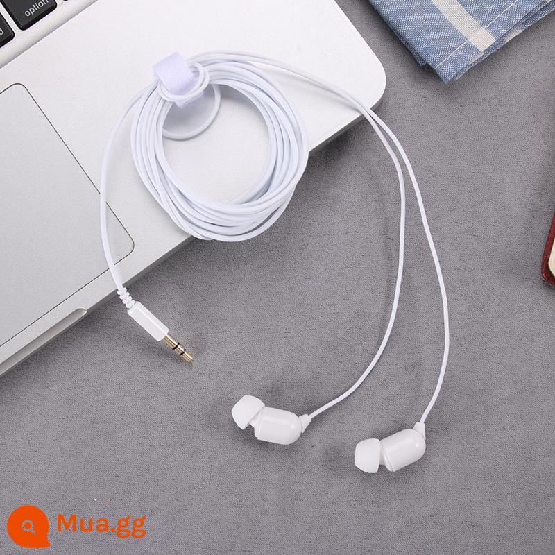 3 mét phát sóng trực tiếp tai nghe mở rộng card âm thanh cáp tai nghe mỏ neo giám sát giảm tiếng ồn nút tai in-ear tai nghe đa năng - 3 mét không có lúa mì trắng