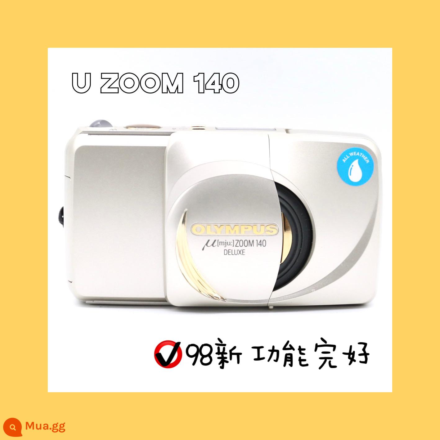 Olympus U2 Cố định Focus U1 U3 Zoom80 115 140 Máy ảnh tiêu cực Zhuangdafei đính kèm pin - U ZOOM 140 Zhuang Dafei cùng model 98 pin miễn phí băng thông mới